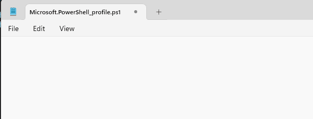 Powershell Profile